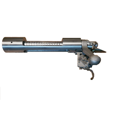 Remington Custom Shop Action - 700 LH Short Action, Stainless Steel, 308 Bolt Face, Externally Adjustable X Mark Pro Trigger