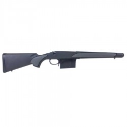 Remington 700 Polymer Black/Gray Stock LA W 3.775 Stealth DBM & Mag