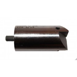 Interchangeable Pilot Muzzle/Cylinder 90° Crowning Cutter 1" Diameter