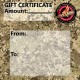 PT&G Gift Certificate