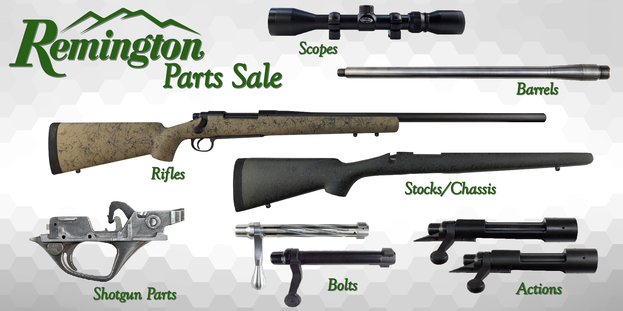 Remington Parts Sale
